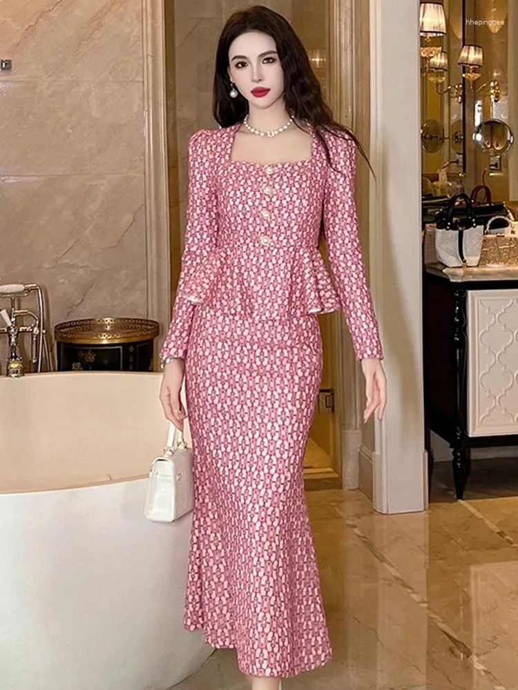 Fishtail skirt and blouse sales