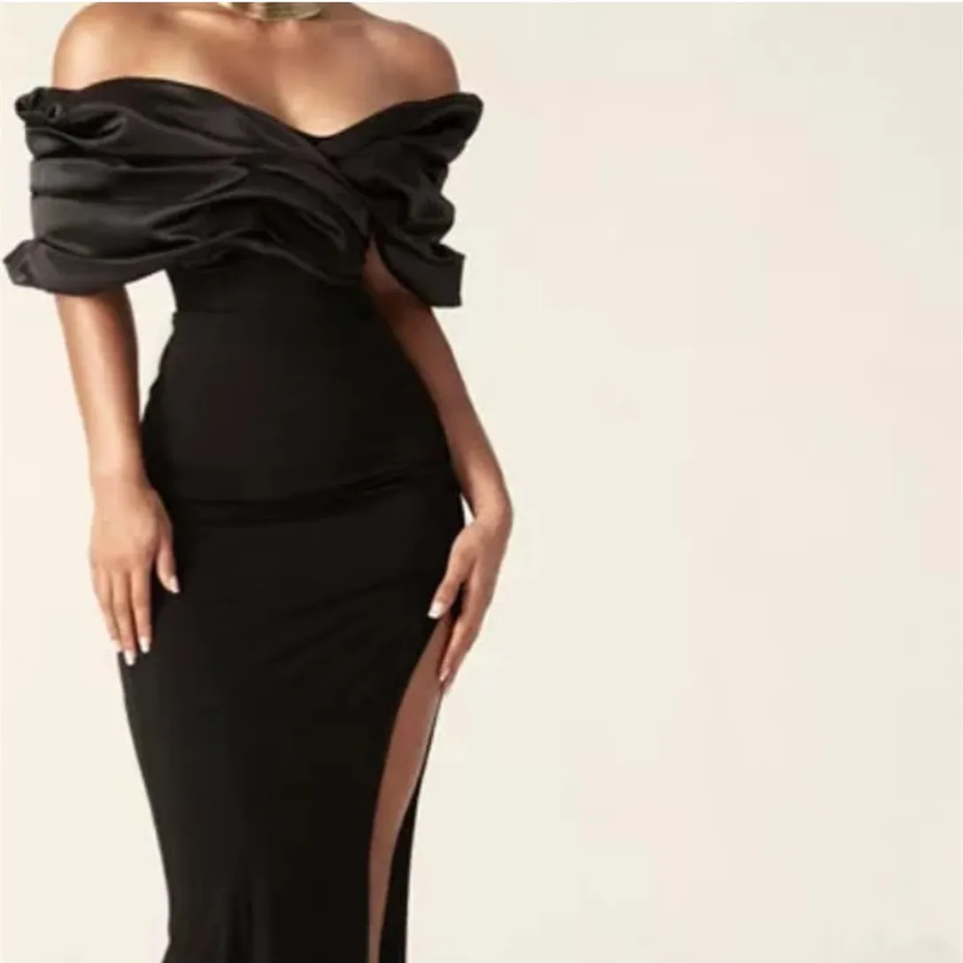 slim fit dress slacks ever SYREN|Sequin Long Sleeve V-neck Asymmetrical Hem Evening Dress main image 1