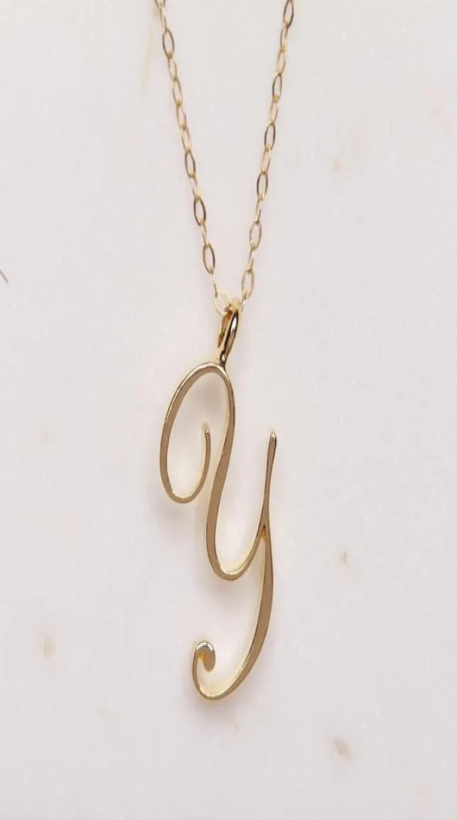 Mutter Liebe Kursiv Name Y English Alphabet Gold Silber