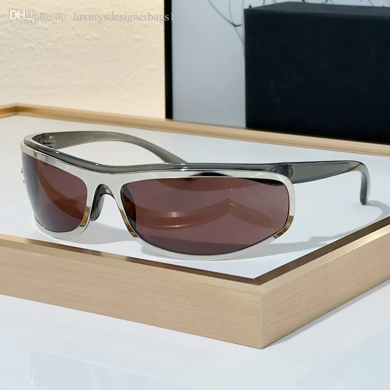 Дизайнерские обертывания овальные солнцезащитные очки Новый стиль бокалов Женщина дизайнерские солнцезащитные очки A71557 отдых для отдыха солнцезащитные очки Anti-UV400