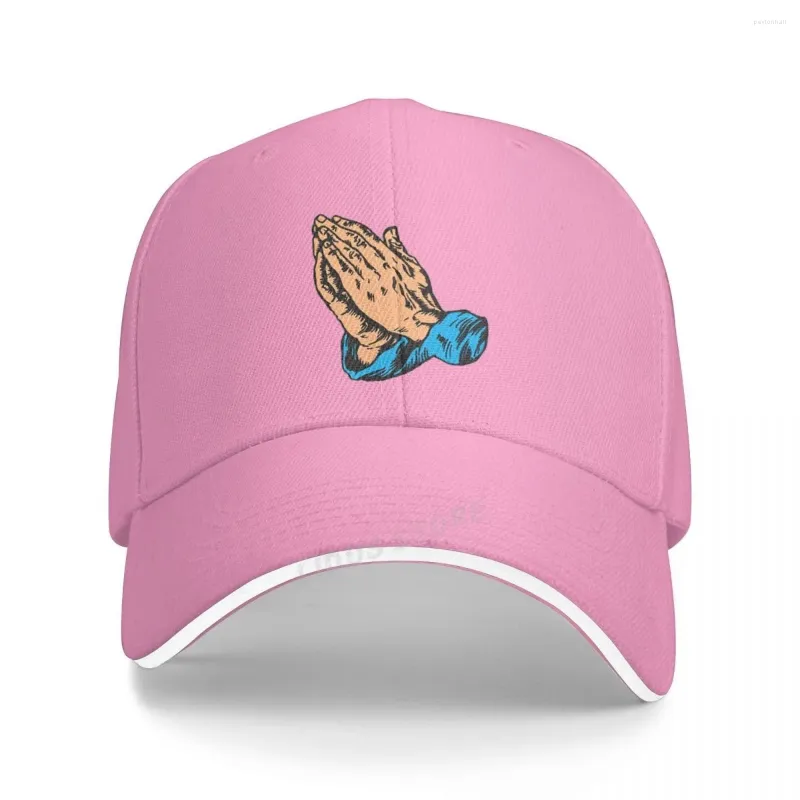 Beretten biddende handen honkbal cap mannen vrouwen snapback hat casquette casual print Jezus Christus hiphop caps papa hoeden