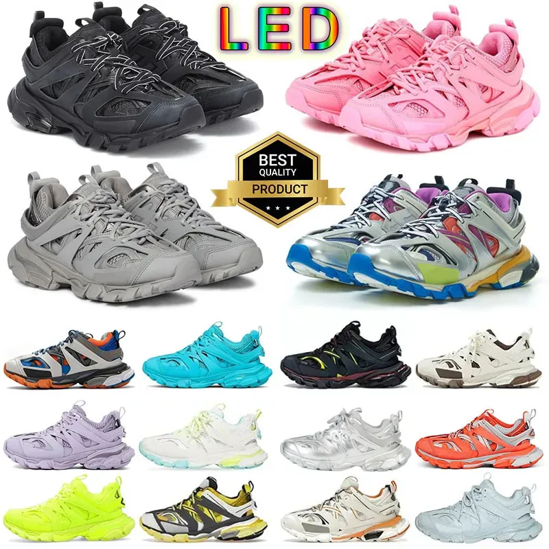 Runner 7 7.5 3 uomini Designer Designer Scarpe Black Green Burgundy in pelle bordeaux Grey Grey Light Purple Neon Giallo Luxuria da donna Luxuria Scarpe da uomo Big Taglia 13 Sneakers Allenatori