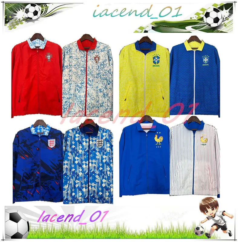 24 25 Various National Teams Brazil Englands Portugal Tracksuit Soccer Training Suit Hooded Jacket Windbreaker 2024 MBAPPE Jogging Football Chandal Survetement From 26 3 DHgate