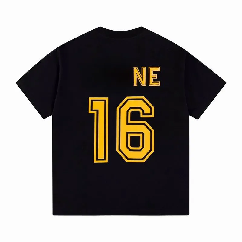 Black & Gold DASH Loose T-Shirt in Cotton - 2024 Designer Tee for Men and  Women