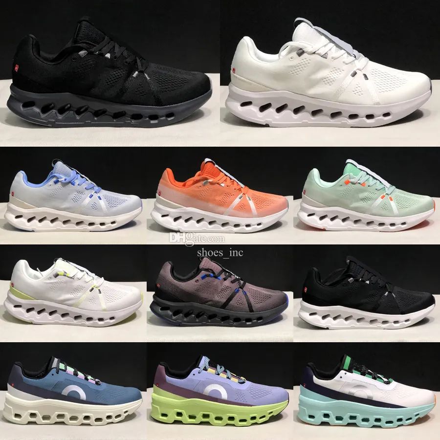 Chaussures de course 2024 Nouveau entraînement nuageux Chaussures de sport rembourrées Cloudsurfer x Chaussures décontractées confortables chaussures de sport 36-45 grande taille