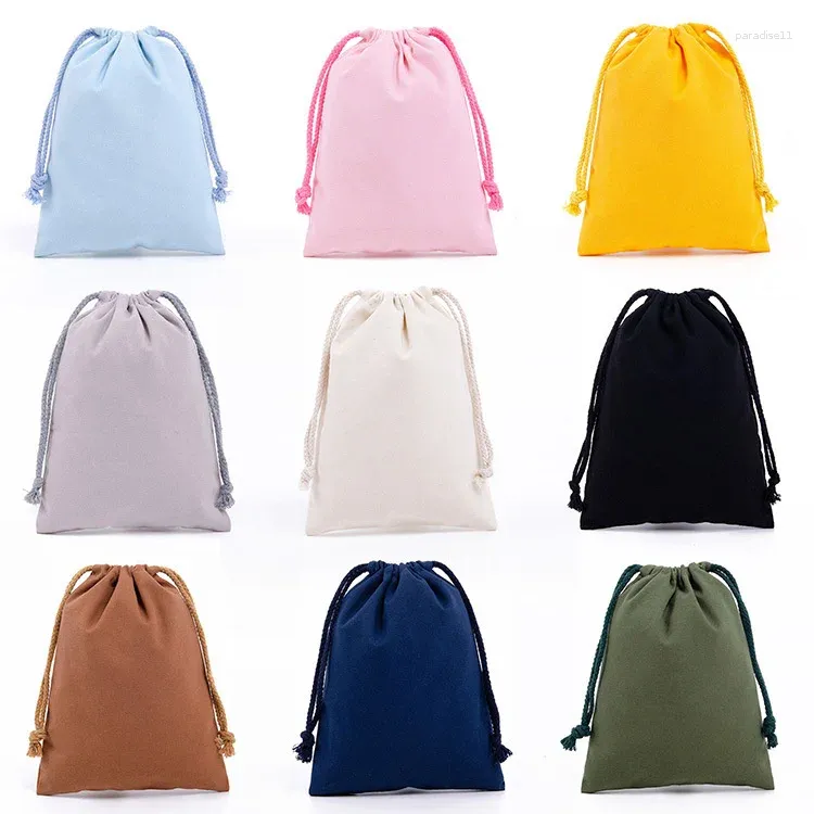 Avondtassen vaste kleur dames opslagpakket van katoenopslag tas eenvoudige dames truitstring kleine zakje koppelingsportebeurs handtassen aanpassing groothandel