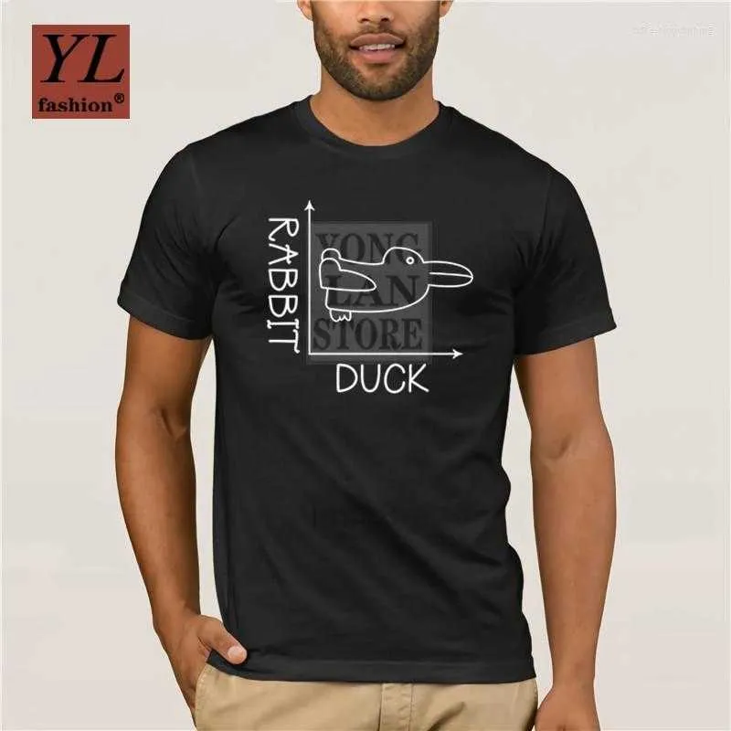 Herren T-Shirts Herren T-Shirts Fashion Shirt Cotton Fun Math Duck Graph 2023 Ankunft cooler schlanker Fit LetterC6pj