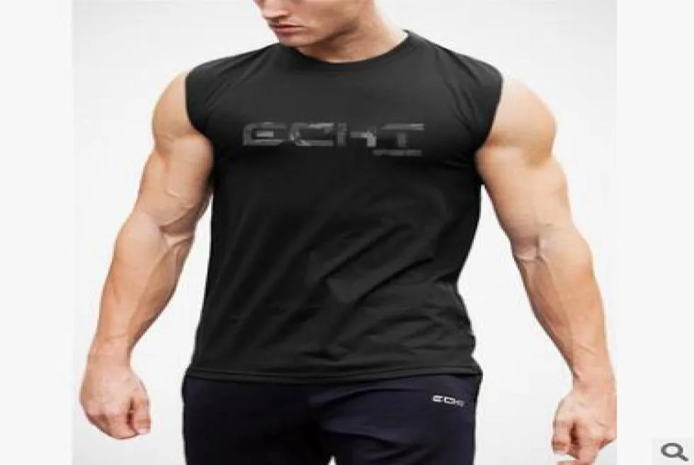 Nouveaux hommes Summer Gyms Fitness Bodybuilding T-shirt Shirts imprimés pour les hommes Fit Brand Casual Short Tees Tops Clothes7329019