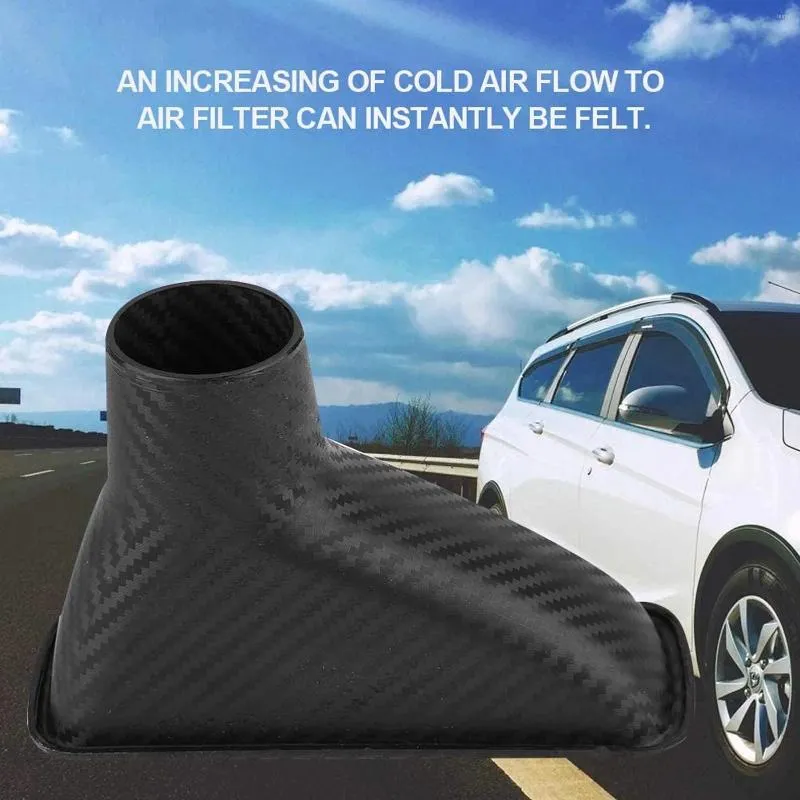 Barras delanteras de automóvil envolviendo el patrón de carbono de enfriamiento modificado de la bocina del aire de la admisión de aire de la admisión de ABS para varios vehículos