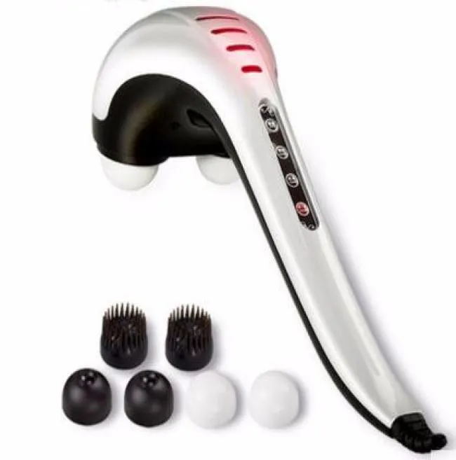 2 Kops Massage Stick Elektrische multifunctionele cervicale massager Infrarood Body Hammer Knock Back Taille Neck3741882