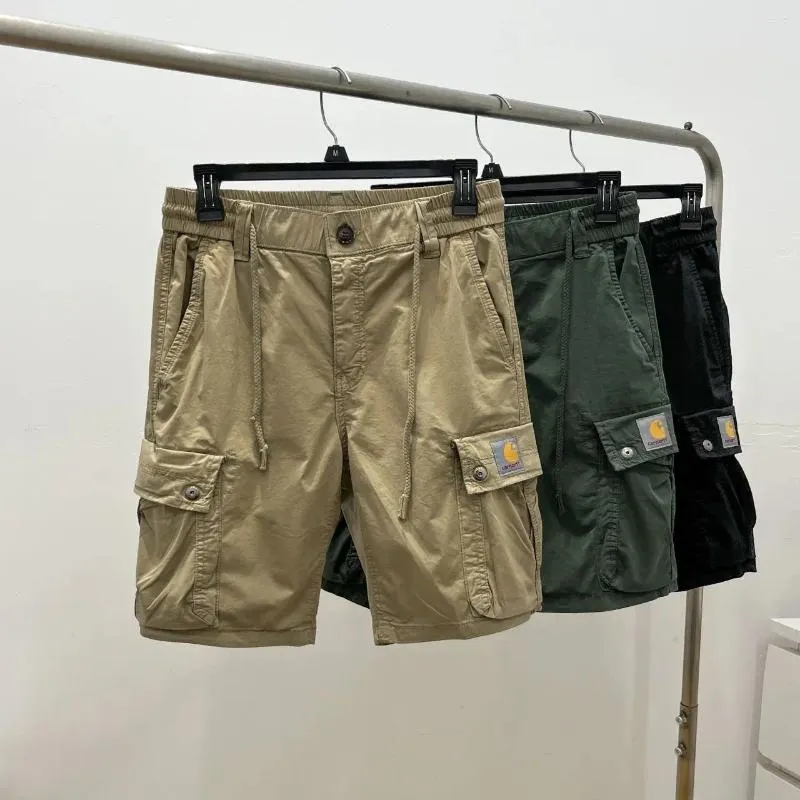 Shorts pour hommes Retro Laispue en détresse Cargo décontracté 2024 Coton en vrac Fifth Pantalon à la mode
