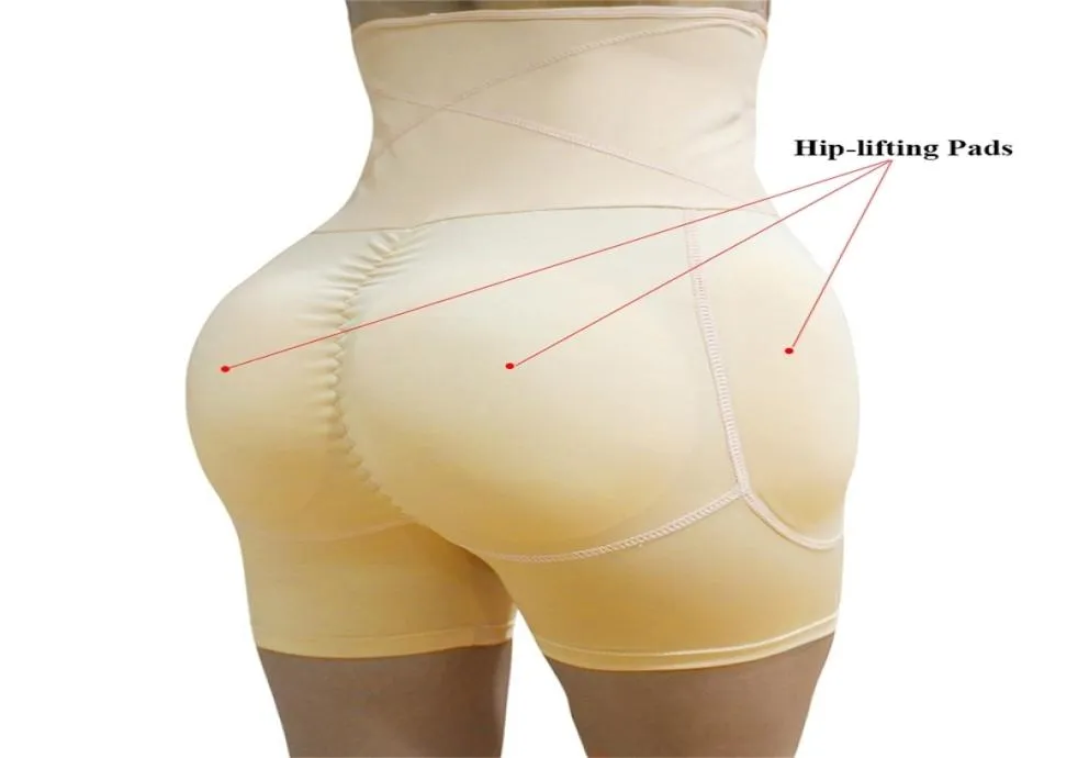 Hochverträgter Hintern und Hüft -gepolsterte Shaper nahtlose Shapewear Frauen gefälschter Hintern Enhancer Schlampe Unterwäsche Booty Lifter Tummy Shaper Y8920982