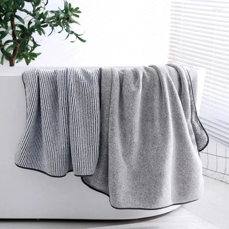 Toalha 1pcs espessado toalhas de banho para o corpo de microfibra esportes de banho de chuveiro spa beat home