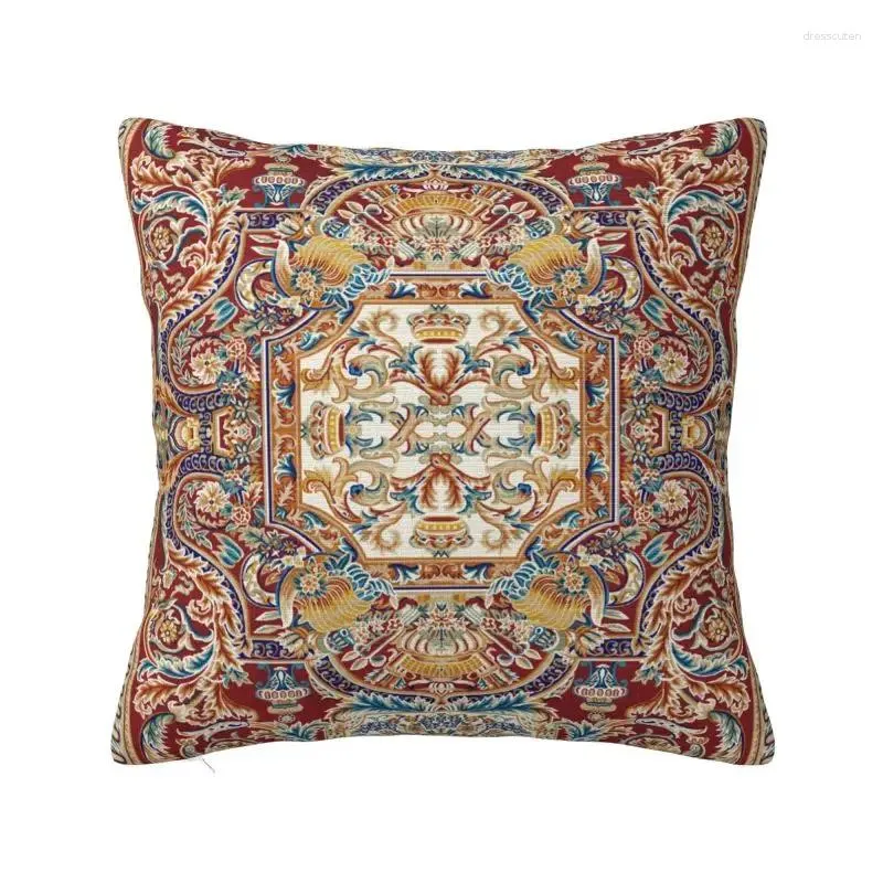 Cuscolo antico coperchio del tappeto persiano morbido tappeto bohémien Etnic Tribal Style Case per il divano Carquare Pillowcase Decoration
