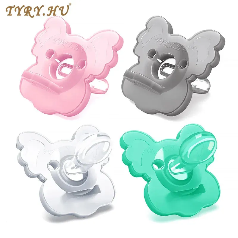 Tyryhu bébé Silicone Patifier mignon Cartoon Soother Bbaby Toddler Orthodontic Bpafree Teether alimentant 240418