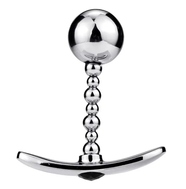 Perles en métal usure extérieure anal bouchon en aluminium Masturateur vaginal G Point Stimulation Plug Plug Anus Dilator Sex Toys for Men 8144821