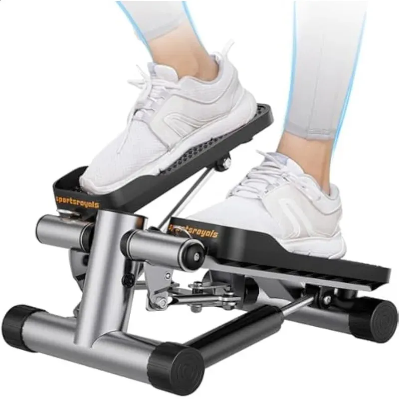 Macchina Pilates Sunny Health & Fitness Advanced Mini Home Steppers, Macchina A Gradino Per Allenamento Total Body Con Fasce Di Resistenza - SF-S0978 Stair Stepper
