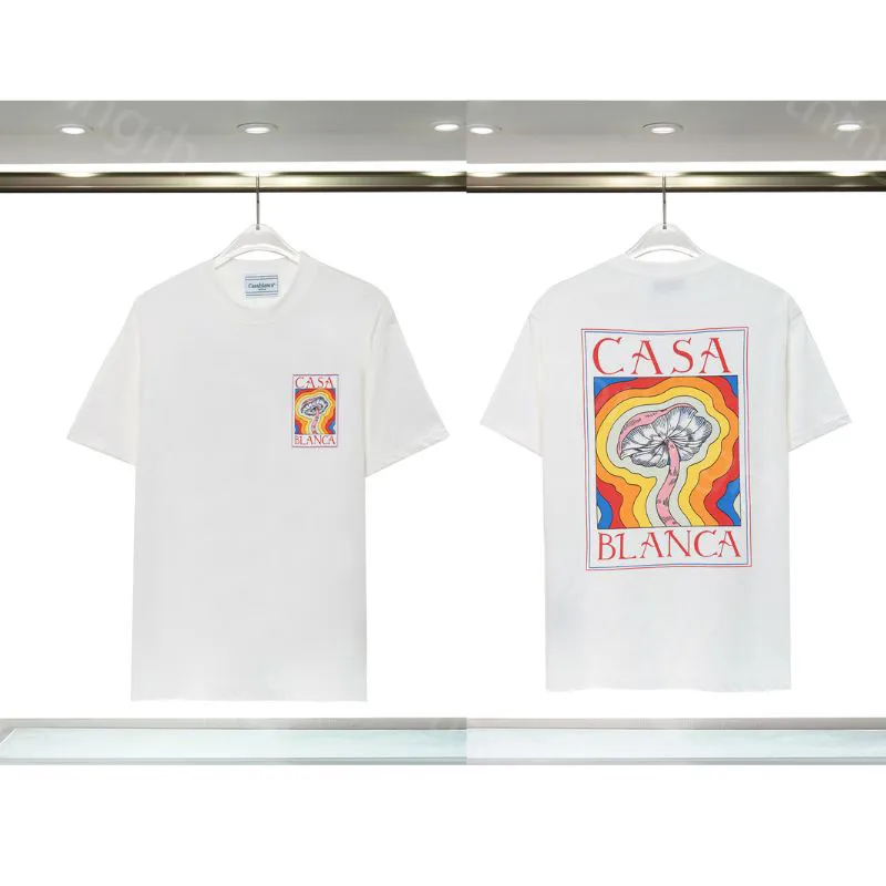 casa t -shirt heren t -shirt ontwerper t -shirt heren mouw tee mannen dames grafische tee kleding hiphop mode casablanc t -shirts short plus size