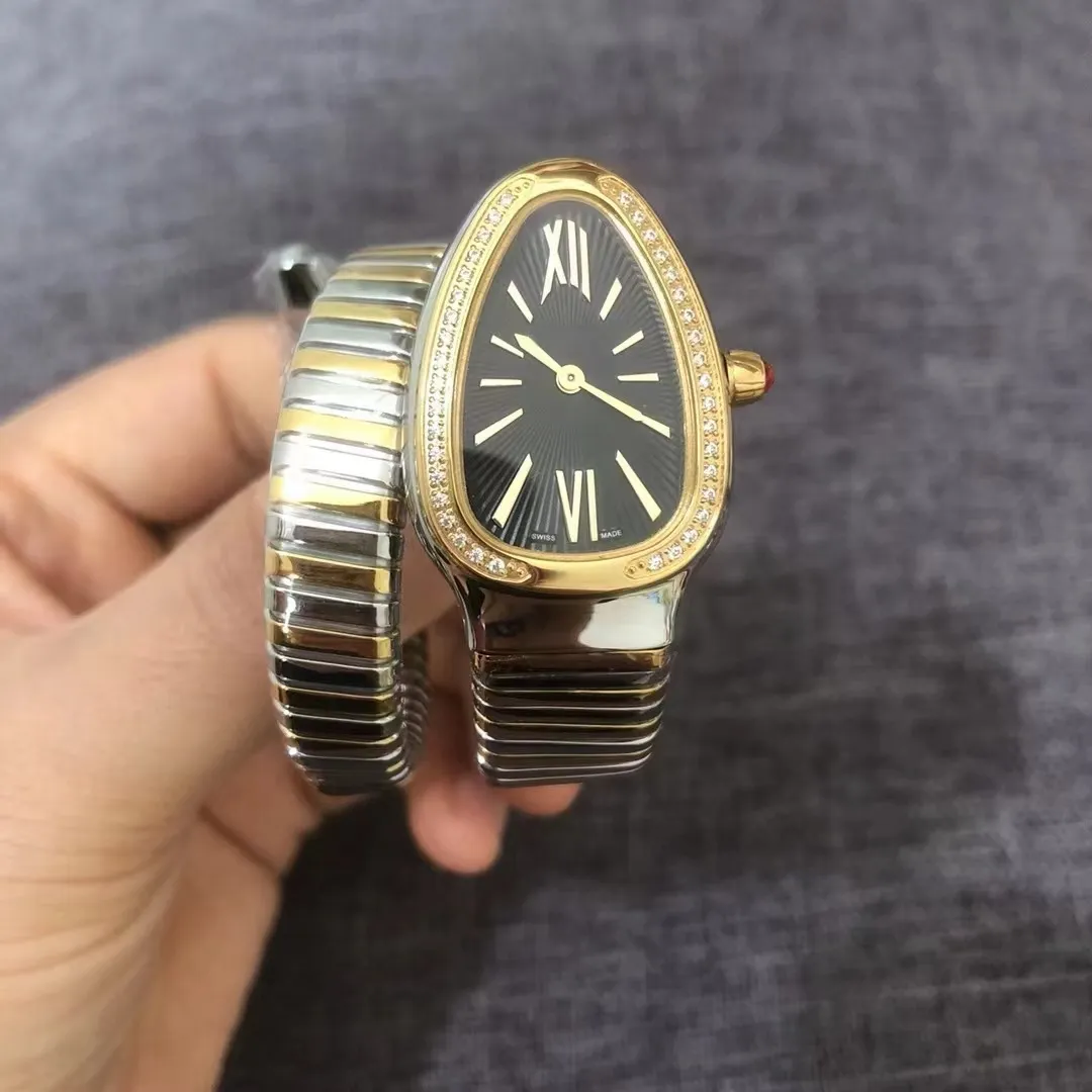 Luxury Stylish Snake Watch For Women Creative Personality Quartz Movement Diamond Snake Bracelet Montre Femme Relogios Orologio Di Lusso From Designer watches764 20.52 DHgate.Com