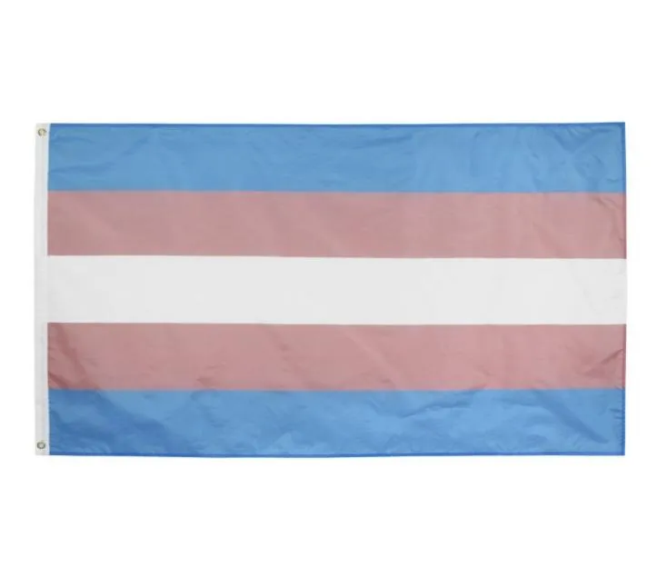 DHL LGBT AGENDER PRIDE Translokalität Transgender Flag Ganz 3x5fts 90x150CM15443333