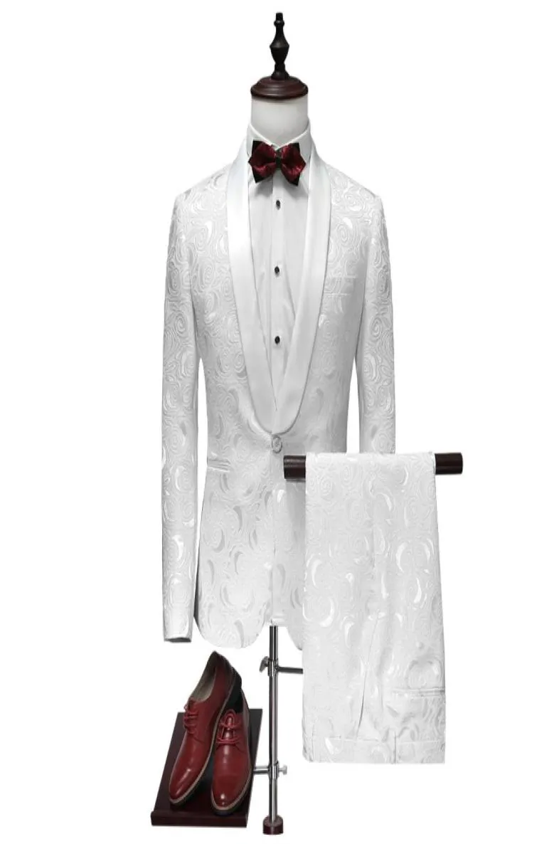 male boy jacket blazer outerwear men set dancjacketpant suit male boy jacket white blazer outerwear wedding groom prom singer d6095097