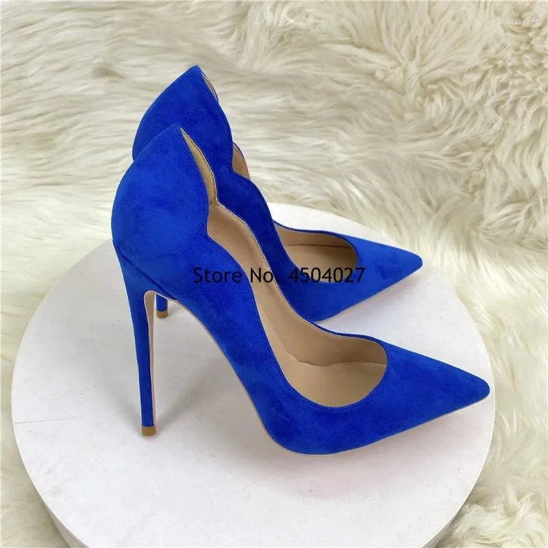 Royal blue stiletto heels hot sale
