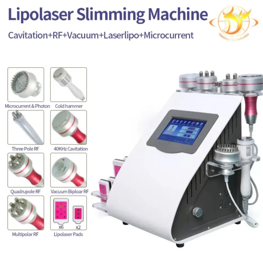 Slimming Machine Cavitacion 9 In 1 40K Cellulite Removal Ultrasonic Liposuction S Shape Slimming Devices S Shapecavitation521..