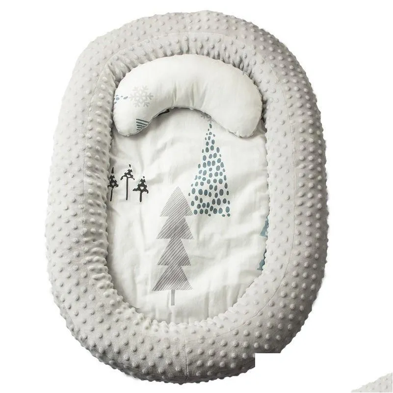 Bassinets berce voyagez pliable pliable portable portable de protection de lit pour bébé berceau berceau par matelas salon