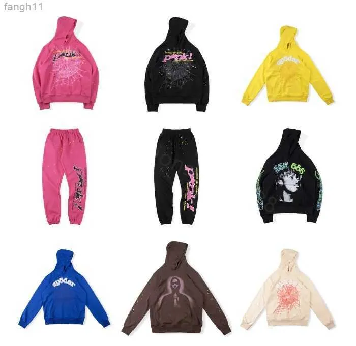 Felpa con cappuccio da uomo Spider Spider Young Trapstar Streetwear Thug Angel Hoody Men Donne Pullover Delivery