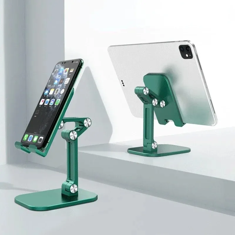 Metal Desktop Tablet Holder Tabel Cel Vouwbaar Uitbreiding Ondersteuning Desk mobiele telefoon Holder Stand instelbaar