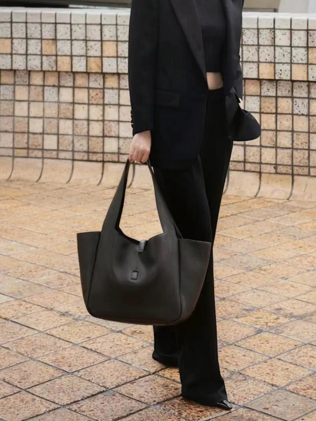 Borsa a tracolla firmata, grande, in pelle martellata, da donna, a tracolla, a spalla, borse per la spesa_voghion.com