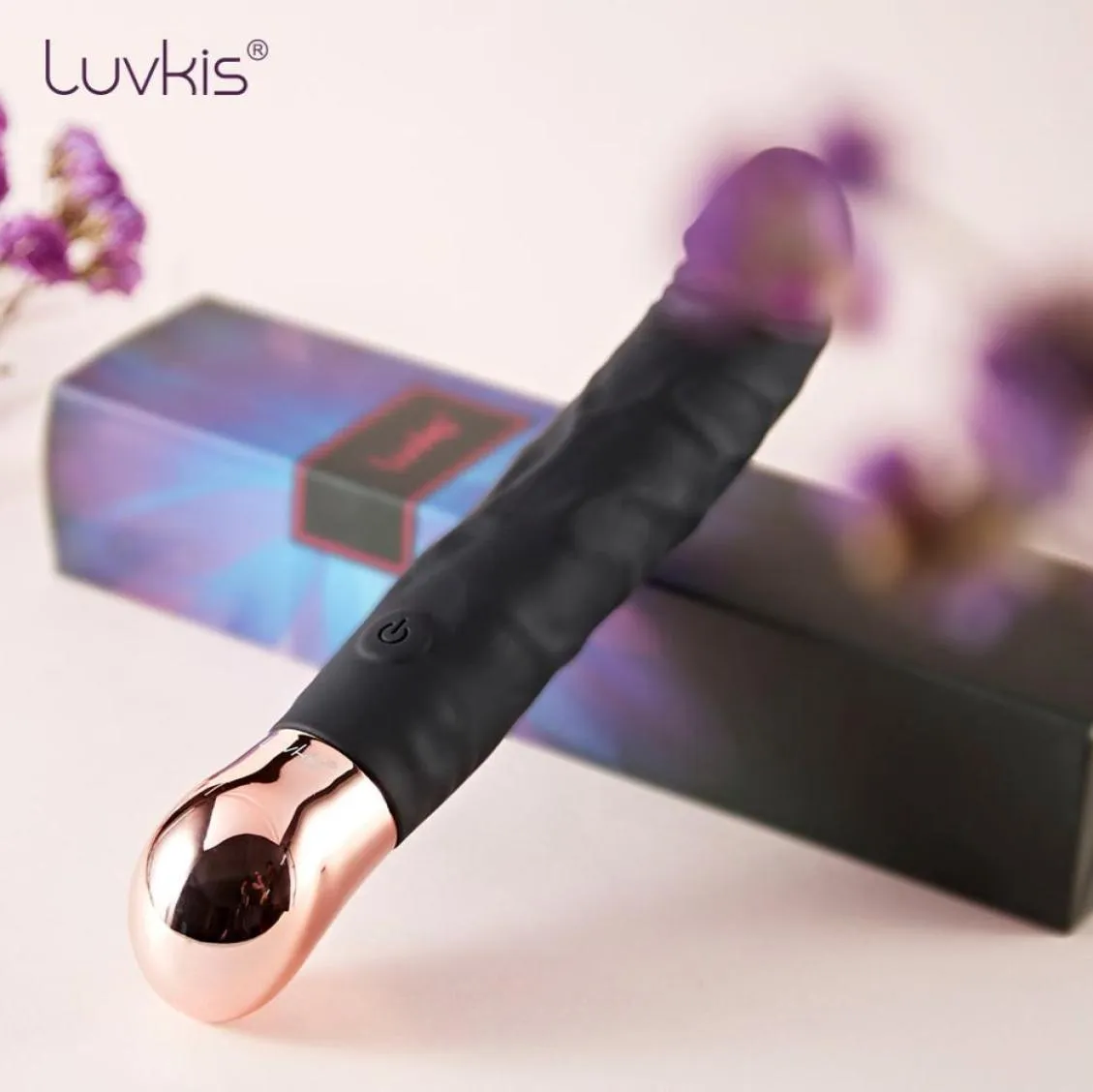 Luvkis 10振動女性GSPOTおよびCLITRISのためのDildo Vibratorレズビアンゲイアダルト製品ゲームセックスおもちゃY6685565のための刺激