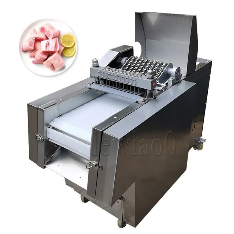 Electric Commercial Meat Dicing Machine for Beef Chicken Fish Poultry ...