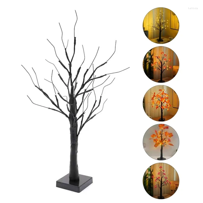 Parti Dekorasyonu 24 '' LED masa üstü bonsai ağacı ışık lambası sonbahar Noel Paskalya Dekorasyonları