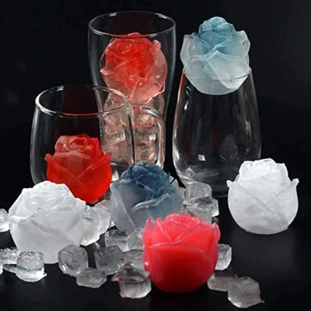 Cubo de hielo de silicona fabricante de mold congelados 2 en 1 cubo de hielo redondo portátil de silicona con cubierta para bandeja de cubitos de hielo congelados