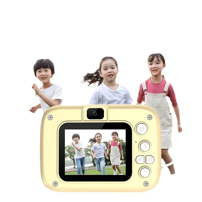 High -Definition -Kinderkamera, Mini -Spielzeug, Fotografie und Videoaufnahme, kleine SLR -Dual -Kamera, Schülergeschenkkamera