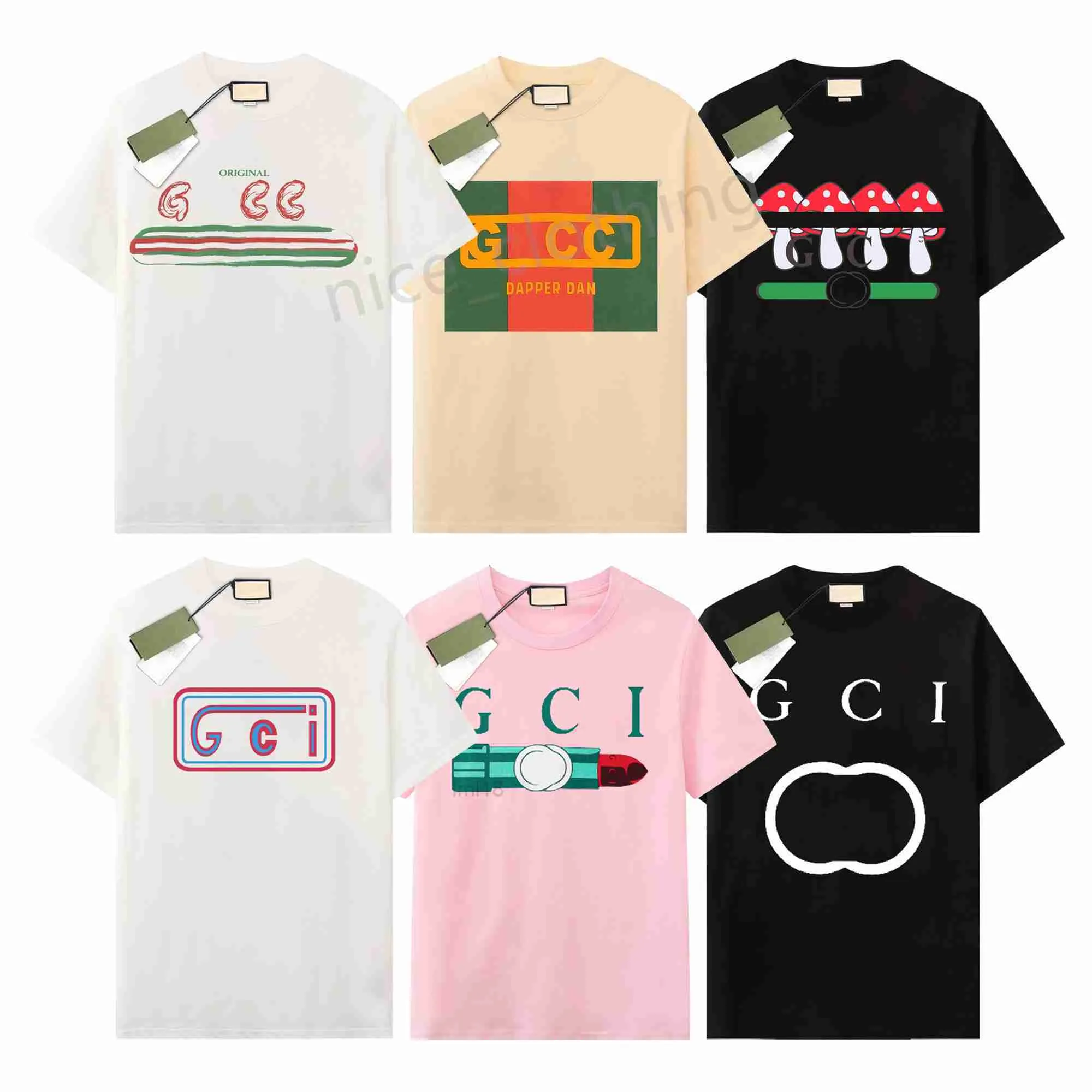 T-shirt maschile Summer Designers Maglietta Maglietta Luxury Brand Man Womens Thirts with Letters Stamping Short Short Short Fashion Shirts Uomini Sliose Cotton Casual Tees97TW
