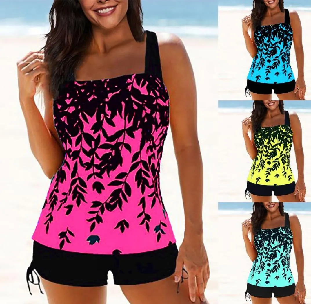 Women039s Tankini Tankini Women Swim Suit Woman Swimsuit Sexy Bikini 2022 Push Up Feminine Bikinis Set Zestaw plażowy Pluswome3115661