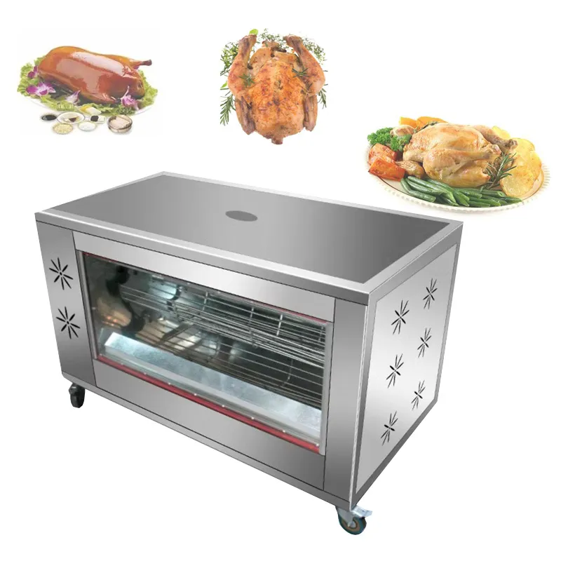 Macchina di pollo arrosto rotabile in forno che risparmia elettrodomestico cucina per arrosto di stufa a pollo