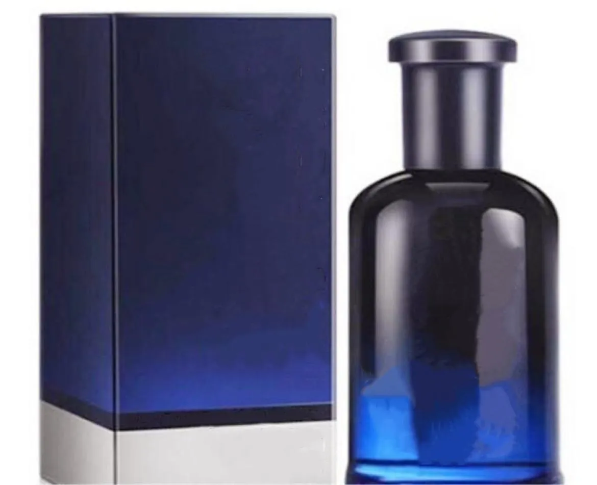 Классический стиль мужской парфюм 100 мл синего бутылочного натурального спрей.