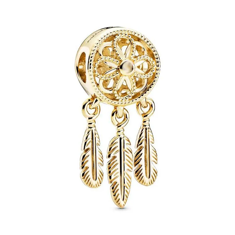 Charms New 925 Sterling Sier Gold Bee Feather Tree Of Life Bella Beads Fit Original Charm Bracelet Ladies Jewelry Special Drop Deliver Dhksx