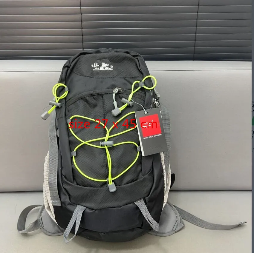 Menores Mochila Diseñadores de mochila 30l Gran mochila deportes al aire libre TN TN Multi -funcional Estudiante Mochila Viajamiento Bolsa de caminata Bolso de libros para hombres Back Pack