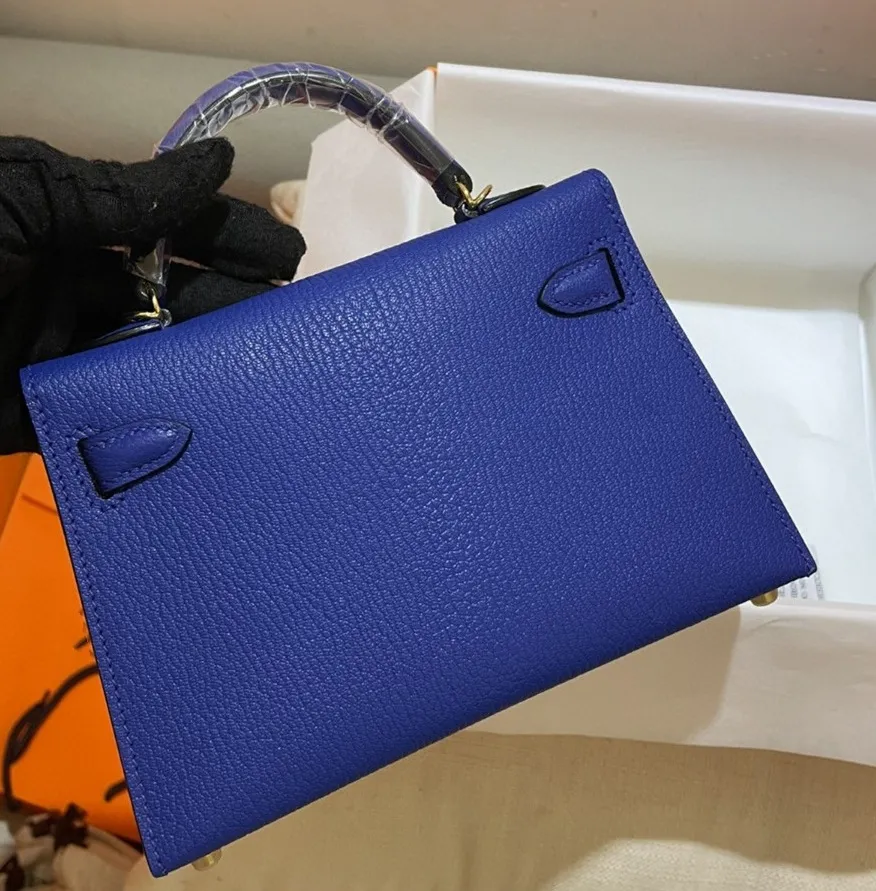 DHgate.com:Handmade Chevre Leather Mini Shoulder Bag