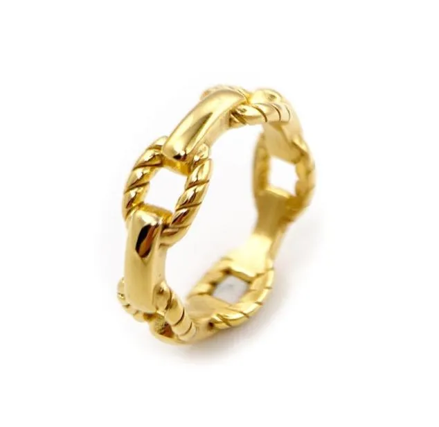 2021 Последний дизайн простой завязанный вечный любовный кольцо для женщин из нержавеющей стали нежные кольца серебряного золота бабочка Женщина брак 7738004
