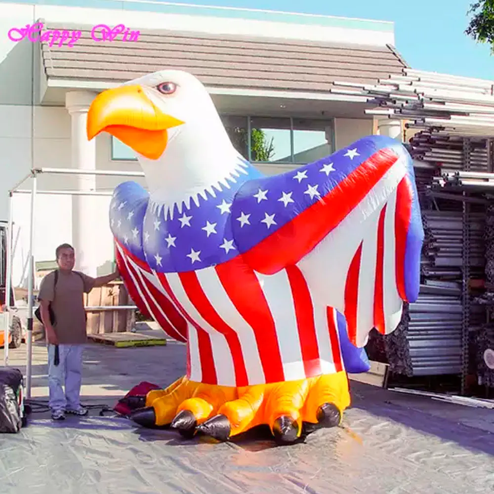 Wholesale Outdoor Giant Inflatable Eagle Model Hawk Mascot Flamingo