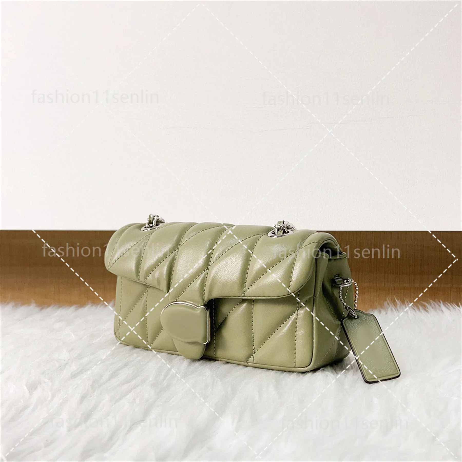 Luxury Tabby Chain Crossbody Bag - Genuine Leather Designer