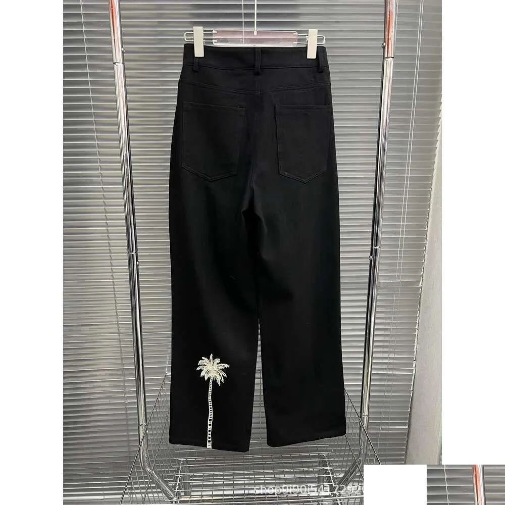 Schwimmkleidung grundlegende lässige Kleider im frühen Herbst Nischendesign Trendy Marke Kokosnussbaum Schwarze Jeans Drop Lieferung Sport im Freien Schwimmen otjmd