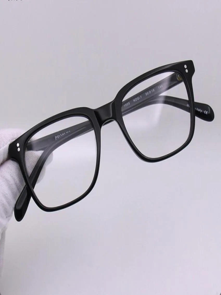 Designer Men Lunes optiques Big Square Eyeglass Frames 5031 Brand Spectacle Frame Sjapan Style Femmes Femmes Myopie Verres Wit5047889