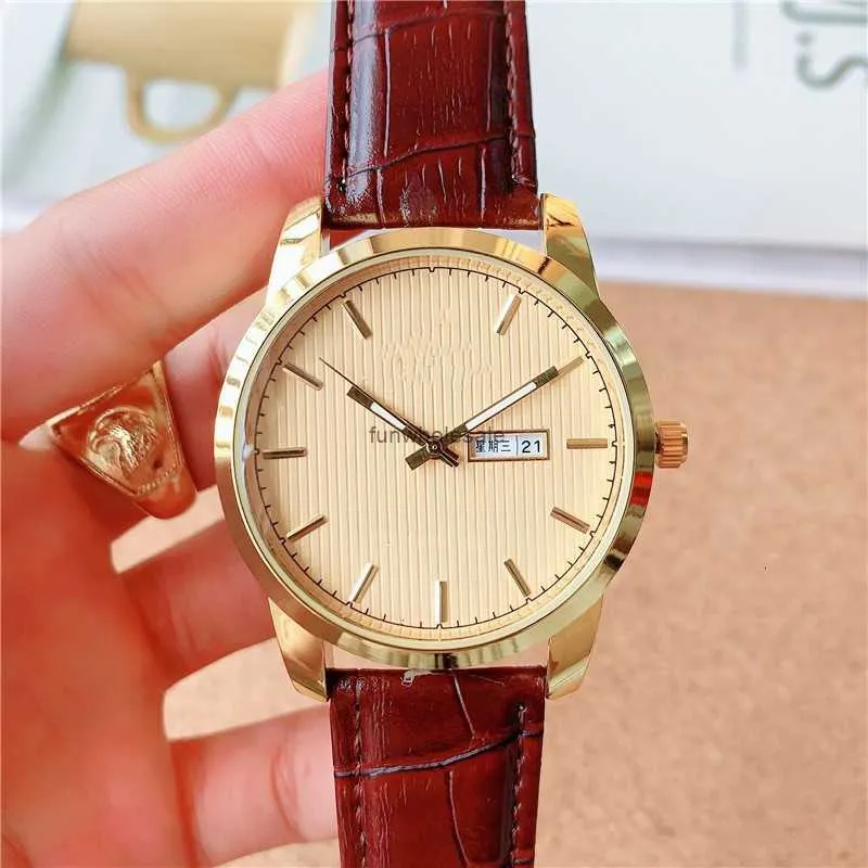 Log typu lao marka męska luksusowy zegarek 43 mm kwarcowy pasek wodoodporny