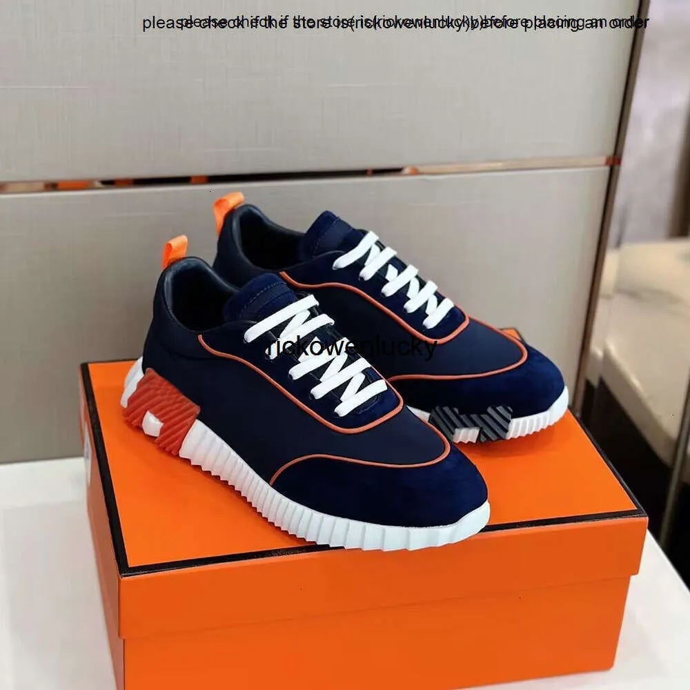H Shoes Italy Design Men s Low Top Bouncing Sneakers Nappa Leather Suede Combo for Comfort Style